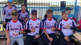 Gubernur Lampung Saat Kegiatan Fun Game Softball Lampung