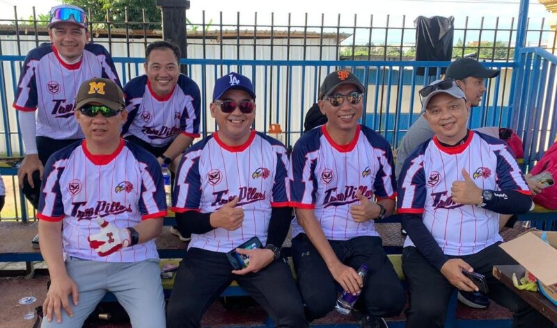 Gubernur Lampung Saat Kegiatan Fun Game Softball Lampung