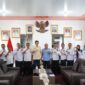 Poto:  bersama Bupati Lamsel saat audiensi pengurus Dewan Pimpinan Cabang Asosiasi Pemerintah Desa Seluruh Indonesia (DPC Apdesi) Lampung Selatan,(ist).