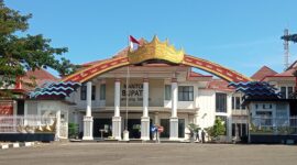 Kantor Bupati Lampung Selatan. Foto.Juwantoro