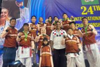 Atlet okada karate yang mengikuti kejuaraan Milo Internasional Okada Karate Championship 2025 di Malaysia, (Foto: Dok Okada)