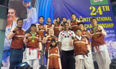 Tim Okada Karate Lampung Raih Tiga Emas di Kejuaraan Internasional Milo 2025 Malaysia