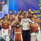 Atlet okada karate yang mengikuti kejuaraan Milo Internasional Okada Karate Championship 2025 di Malaysia, (Foto: Dok Okada)