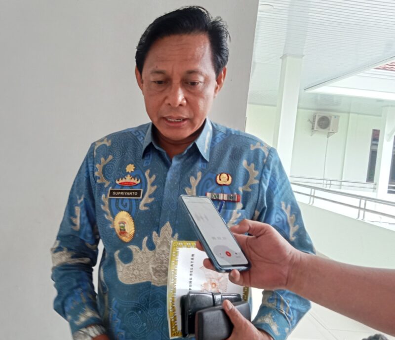 Sekdakab Lamsel Supriyanto