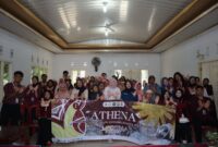 Foto bersama dengan dr. Anisa, wakil ketua BEM FK Unila, dan Ketua pelaksana (dok FK Unila)