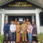Poto:  Bersama Kadispora Provinsi Lampung