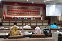 Rapat pemantapan Hut Kemerdekaan RI Ke -80, Kamis, 31 Juli 2025, di Aula Rajabasa Kantor Bupati Lamsel. (Foto.Juwantoro)