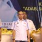 Poto: Ketua KONI Lamsel saat menghadiri Pembukaan kejurda Kick Boxing