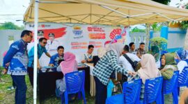Gerai Jebolin UMKM di Kecamatan Kalianda diserbu pelaku usaha, Jumat, 1 Agustus 2025. 