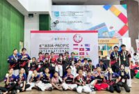 Atlet Inkado Prestige Karate Lampung Selatan yang tampil di  Kejuaraan Asia Pasifik 2025 di Tangerang Banten ( ist)