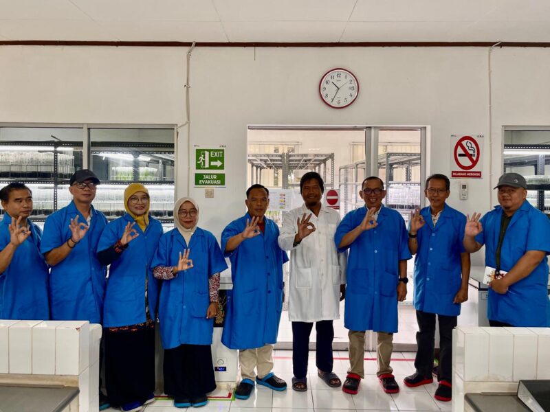 Jajaran DTPH -Bun Lampung Selatan lakukan kunker ke Bogor. (Foto.Ist)