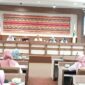 Sekretraris Dinas Pendidikan Lampung Selatan Cahyadi tengah memberikan sambutan dalam kegiatan Pengembangan PAUD -HI, Rabu, 6 Agustus 2025. (Foto.Juwantoro)