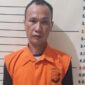 Poto: Pelaku yang berhasil diringkus Aparat Polsek Kalianda  ( ist ).