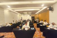 Para Pejabat Eselon II Pemkab Lamsel tengah Uji Kopetensi, Kamis, 30 Oktober 2025, di Hotel Horison, Bandar Lampung. (Foto.Ist)