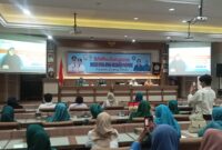 Ketua TP PKK Lampung Selatan Zita Anjani buka pelatihan digital marketing, Rabu, 8 Oktober 2025. (Foto.Juwantoro)