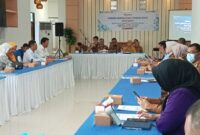DPMPPTSP Lamsel Gelar FKP dalam rangka reviu OSS dan SIP - ON, Senin, 20 Oktober 2025. (Foto.Juwantoro)
