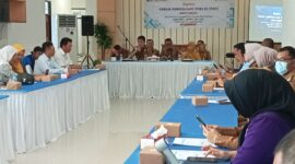 DPMPPTSP Lamsel Gelar FKP dalam rangka reviu OSS dan SIP - ON, Senin, 20 Oktober 2025. (Foto.Juwantoro)