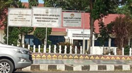 Kantor Dinas PMD Lampung Selatan. (Foto.Juwantoro)
