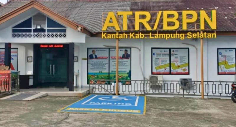 Poto : Kantor BPN Lamsel