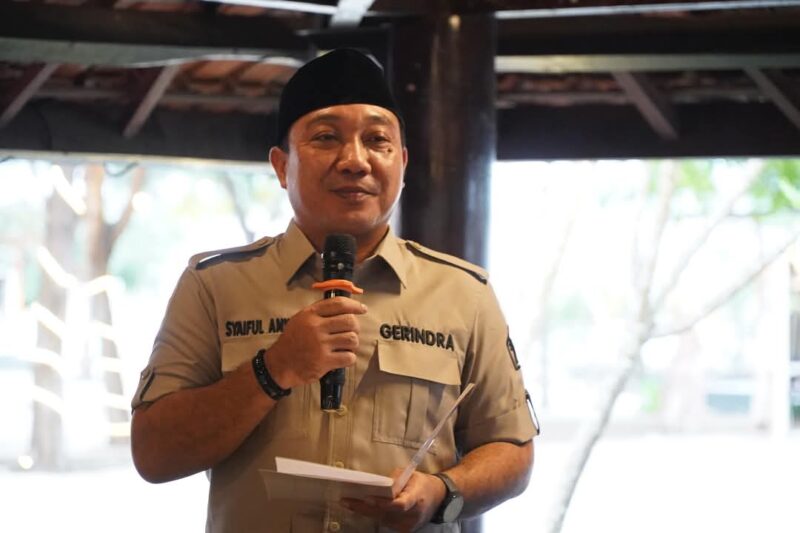 Poto : Ketua DPC Gerindra Lampung Selatan, M. Syaiful Anwar