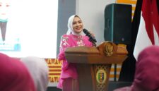 Poto: Ketua TP. PKK Provinsi Lampung, Purnama Wulan Sari Mirza,