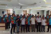 Poto: Indra Sapta usai terpilih sebagai Ketua KONI Way Kanan yang digelar pada Rabu, 17 Desember 2025.