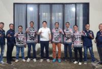 Poto: Bupati Lamsel bersama ketua dan Pengurus PWI Lmapung saat pertemuan di rumah dinas bupati lamsel ( dok  PWI Lampung).