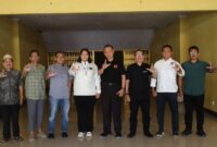 Poto: kunjungan silaturahmi  Pengprov PJSI ke KONI Provinsi Lampung, Jumat (26/12/2025).