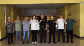 Poto: kunjungan silaturahmi  Pengprov PJSI ke KONI Provinsi Lampung, Jumat (26/12/2025).