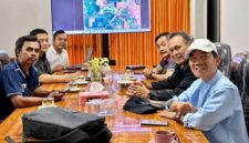 Poto: Ketua kONI Lampung saat menerima Pengurus Pordasi  Lampung ( dok KONI Lampung).