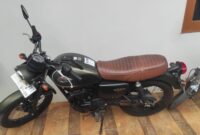 Poto:  Motor mahasiswa KKN unila yang raib  di gondol pencuri, 
(poto Ist).
