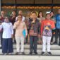 Poto bersama usai koordinasi bersama cabang olahraga Akuatik Lampung ( dok Humas KONI Lampung).