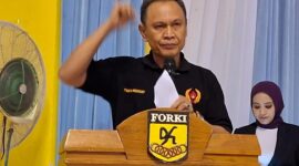 Ketua Umum koni Lampung Taufik ( dok KONI Lampung).