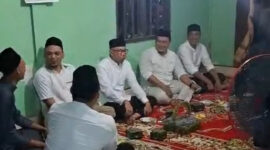 Poto: Gubernur lampung saat berkunjung di kediaman ketua Karang taruna Lamsel (ist)