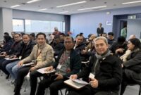 Bupati Lamsel, Radityo Egi Pratama, saat mengikuti workshop internasional pengelolaan sampah dan lingkungan di Tokyo (dik Kominfo Lamsel)
