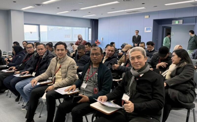 Bupati Lamsel, Radityo Egi Pratama, saat mengikuti workshop internasional pengelolaan sampah dan lingkungan di Tokyo (dik Kominfo Lamsel)