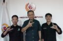 Poto: Ketua Umum KONI Provinsi Lampung, Taufik Hidayat, bersama Pimpinan Wilayah (PW) Pagar Nusa Lampung (dok KONI lampung).