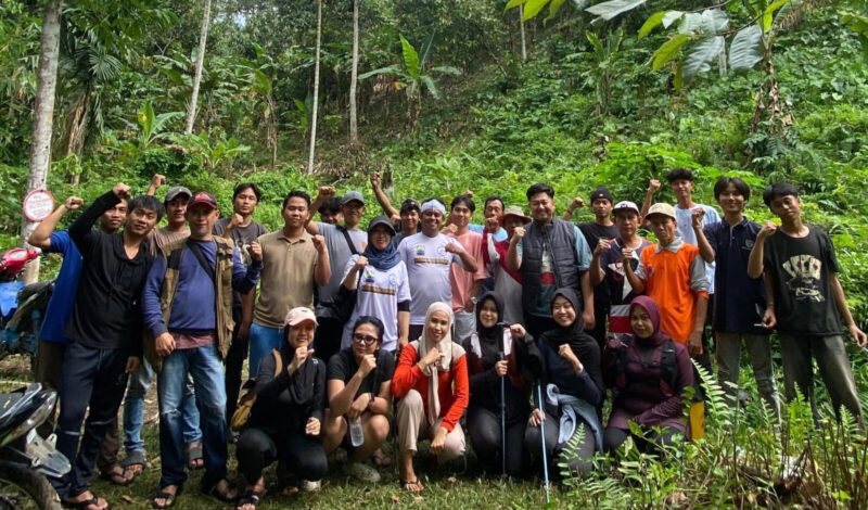 Poto: kegiatan Uji Trip penguatan wisata berbasis alam dan pemberdayaan masyarakat di Kabupaten Lampung Selatan.