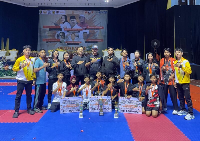 Poto: Atlet INKADO Al Fatah Lampung Selatan (zuuki/SL)