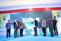 Bupati Lampung Selatan Radityo Egi Pratama Launching dan Bimtek E-Commerce Si Muli. (Foto.Dokpim Lamsel)