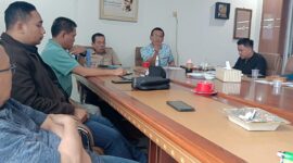 PWI lampung saat Gelar rapat bersama PWI Lamtim (dok PWI Lampung).
