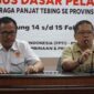 Poto: Wakil Ketua II KONI Provinsi Lampung, Riaagus Ria, membuka Kursus Dasar Pelatih Cabang Olahraga Panjat Tebing 
(DOK: KONI Lampung).