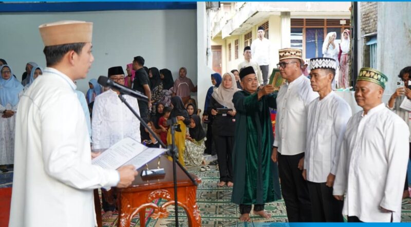 Bupati Lampung Selatan Radityo Egi Pratama lantik 3 pejabat dan tunjuk satu pelaksana tugas
(Foto. Dok.Diskominfo Lamsel)