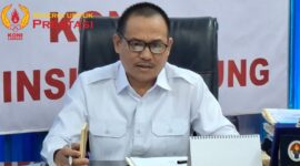 Poto: Wakil Ketua Umum II KONI Lampung, Riagus Ria