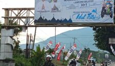 Pemudik ramai lintasi Jalinsum. (Foto.Juwantoro)