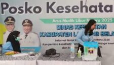 Posko Kesehatan Lampung Selatan. (Foto.Ist)