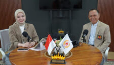 Poto: Ketua KONI Lampung sampaikan informasi olahraga melaluiPodcast (dok KONI Lampung)