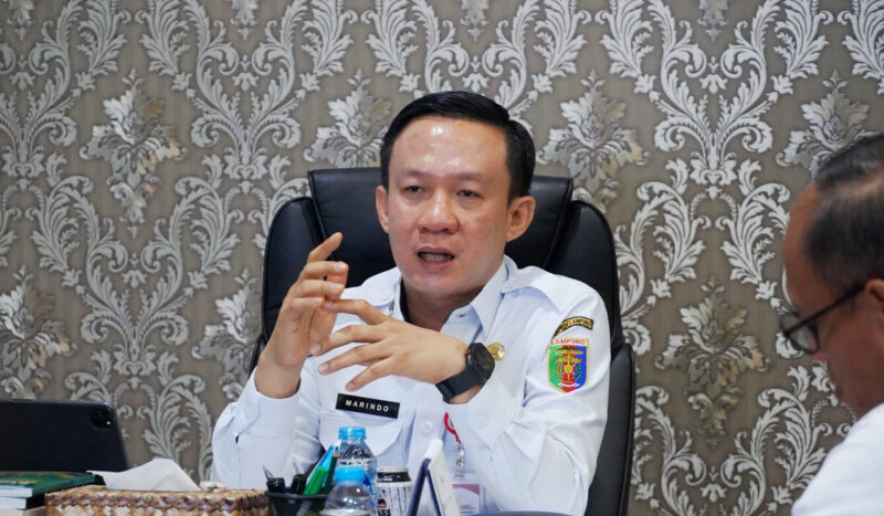 Sekretaris Daerah Provinsi Lampung, Marindo Kurniawan