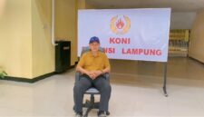 Poto: Ketua KONI umum Lampung Taufiq Hidayat