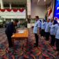 Ketua KONI ILampung kukuhkan Pengurus Provinsi Persatuan Drum Band Indonesia (PDBI) Lampung masa bakti 2025–2029 (dok KONI Lampung).